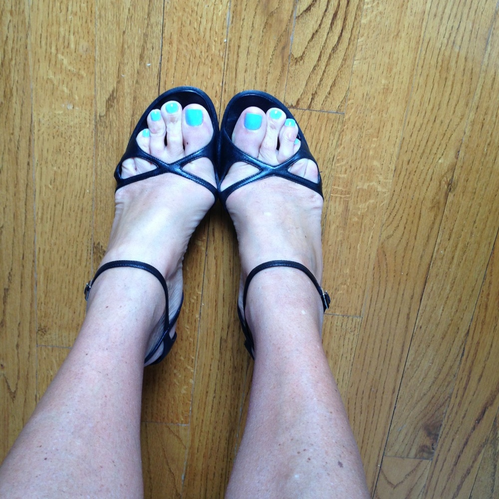 Narciso Rodriguez leather shoes